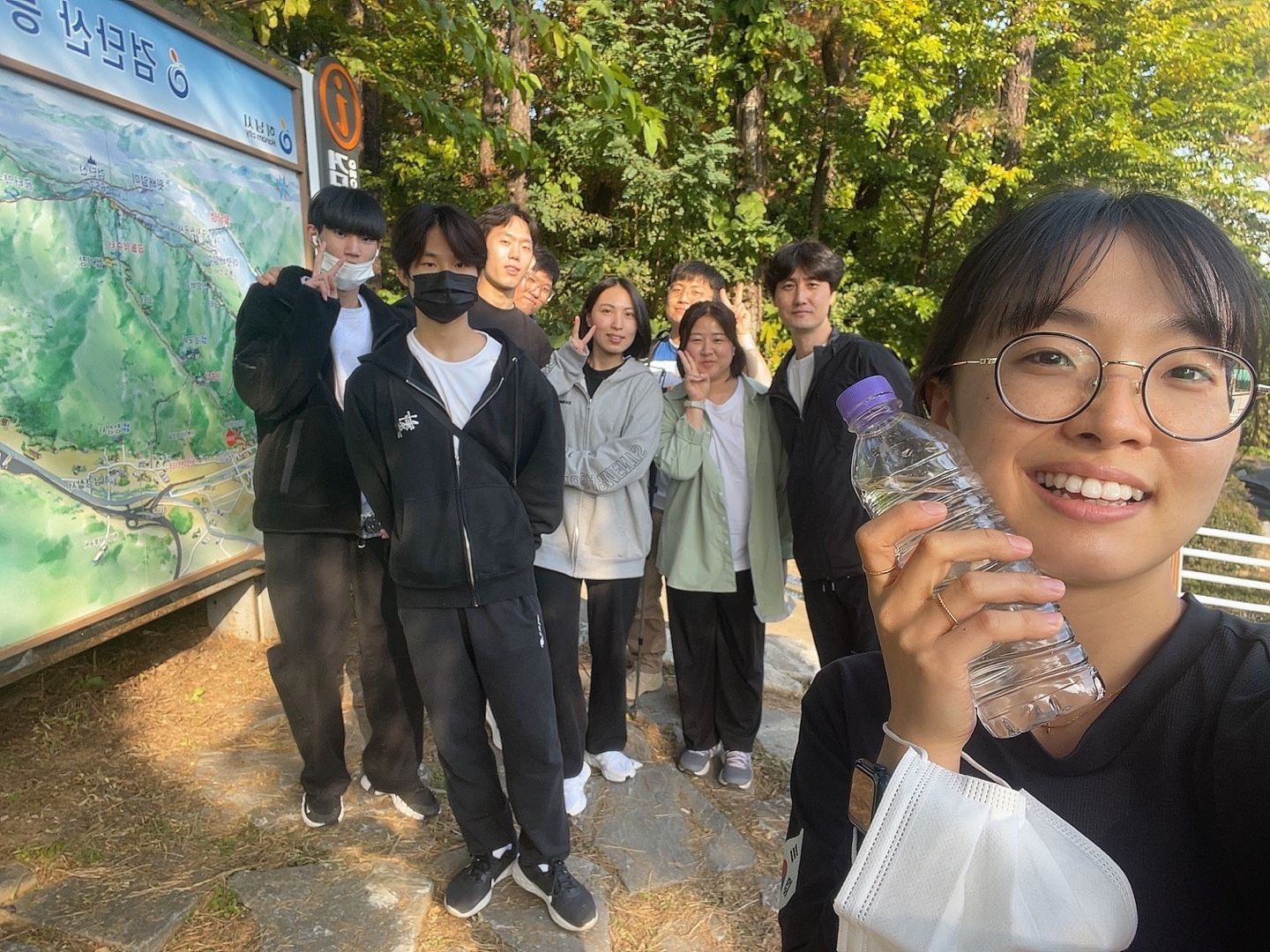 담당자가 깜빡하고 이제 올리는 맛동산 산행 6번째 이야기